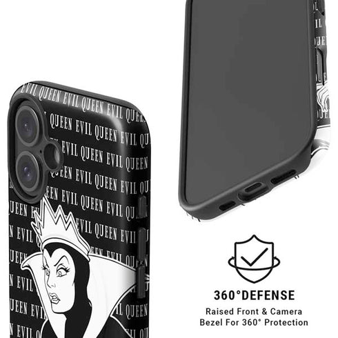 Disney Villains Evil Queen Black and White iPhone 16 Plus Magsafe Impact Case